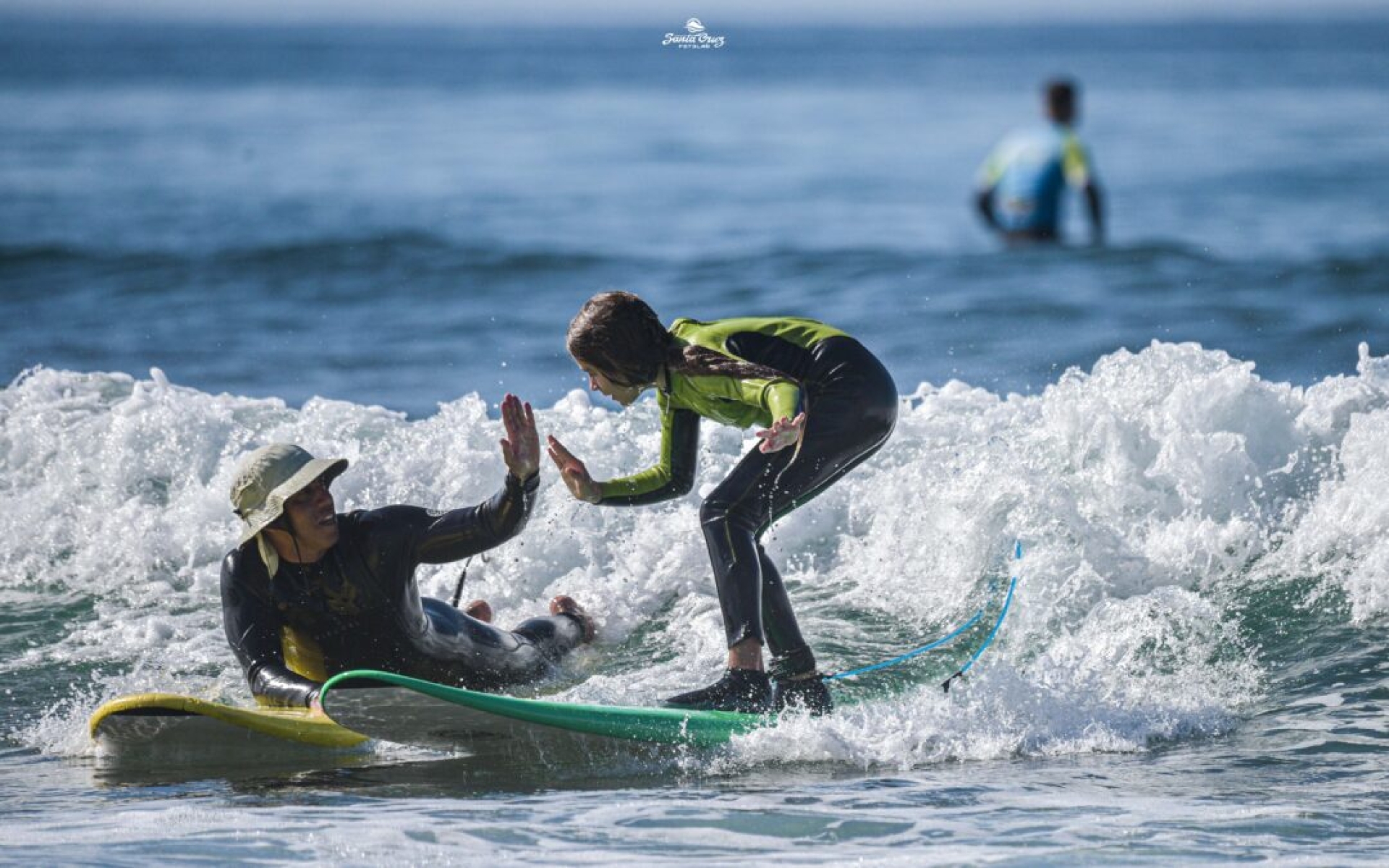Sesión de surf y Beach Voley en Playa de San Juan